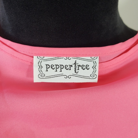 Perfect Pink Plus Sized Pepper Tree Blouse - Picture 6 of 6